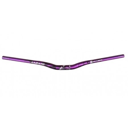 LUNJE Gidon Alüminyum 31.8mm 780mm - Mor Siyah Beyaz