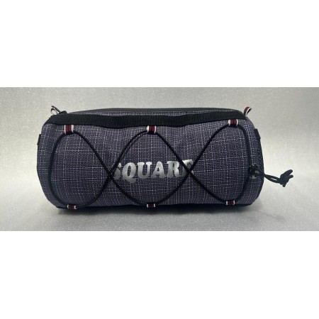 SQUARE S-795 Gidon yatay Silindir çanta - MOR SİYAH SQUARE S-795 Gidon yatay Silindir çanta - MOR SİYAH