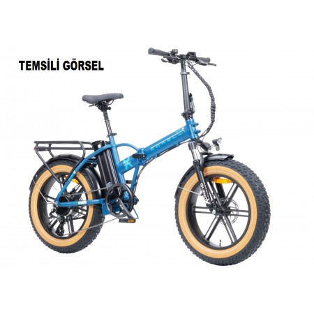 20J CORELLİ QUINOX ELEKTRİKLİ BİSİKLET - KOYU YEŞİL - 42 KADRO