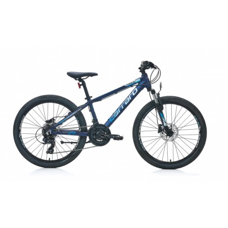 24J CARRARO FORCE 420 DAĞ BİSİKLETİ - MAT KOYU MAVİ GÜMÜŞ - 32