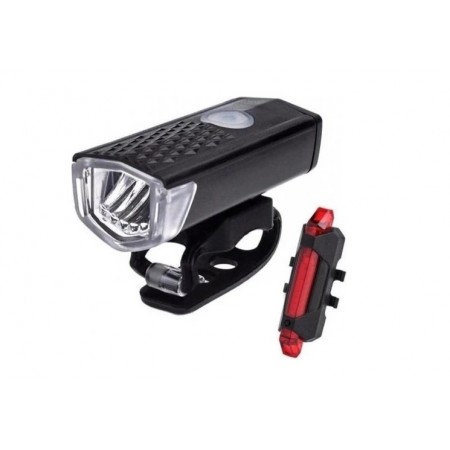 TEX XBYC-6116 ÖN-ARKA IŞIK-250L- USB ŞARJLI - SİYAH