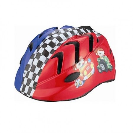 MOON M-7 ÇOCUK KASK KIRMIZI-MAVİ KARELİ  MEDIUM MOON M-7 ÇOCUK KASK KIRMIZI-MAVİ KARELİ  MEDIUM