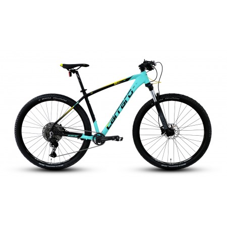 29J CARRARO BIG 2911 DAĞ BİSİKLETİ - MAT TURKUAZ SİYAH SARI - 44 KADRO