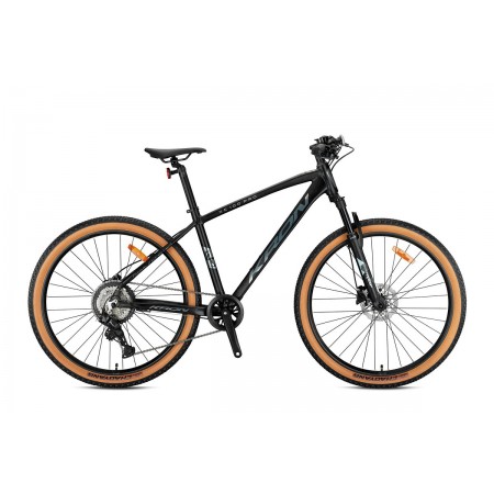 27.5J KRON XC 100 PRO HD DAĞ BİSİKLETİ - MAT SİYAH FÜME - 38 KADRO