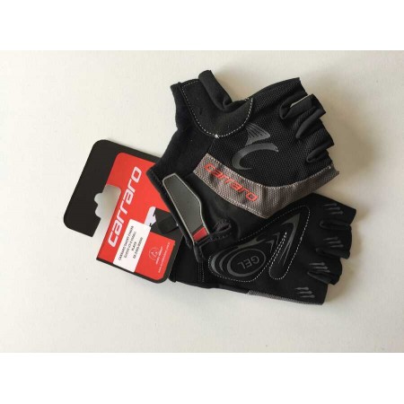 CARRARO KISA PARMAK ELDİVEN V7 E - SİYAH GRİ - M beden CARRARO KISA PARMAK ELDİVEN V7 E - SİYAH GRİ - M beden