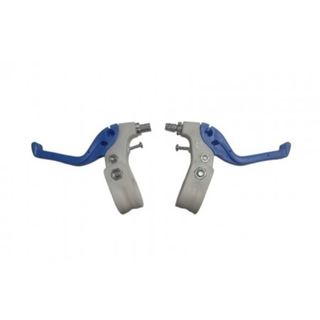 TAIWAN ÇOCUK FREN KOLU TAKIMI V FREN PLASTİK - MAVİ BEYAZ