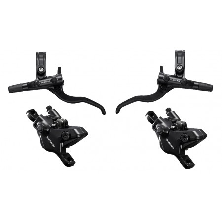 SHIMANO Disk Fren Set Ön Arka takım Siyah BL-M4100 - BR-MT410