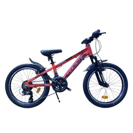 20J RUUT GRUFF 21V VB ÇOCUK BİSİKLETİ - KIRMIZI SİYAH