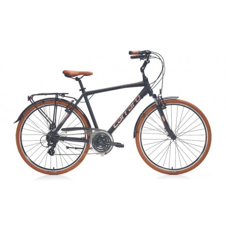 28J CARRARO ELITE 804 ŞEHİR BİSİKLETİ - MAT SİYAH KAHVE - 52