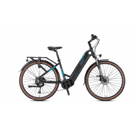 28J LOOP COMMUTER 9V HD ELEKRİKLİ BİSİKLET - SİYAH TURKUAZ - 45 Kadro