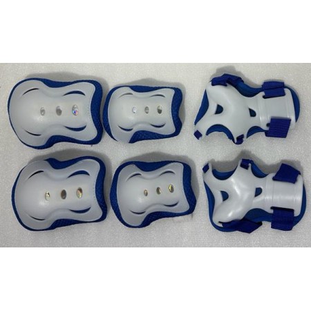 TEX ÇOCUK DİZLİK DİRSEKLİK SET   - KOYU MAVİ BEYAZ TEX ÇOCUK DİZLİK DİRSEKLİK SET   - KOYU MAVİ BEYAZ