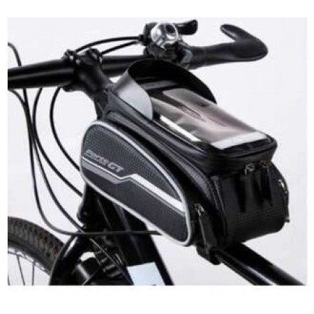 TEX XBYC-816 KADRO ÜSTÜ ÇANTA-TELEFON TUTUCULU - SİYAH GRİ TEX XBYC-816 KADRO ÜSTÜ ÇANTA-TELEFON TUTUCULU - SİYAH GRİ