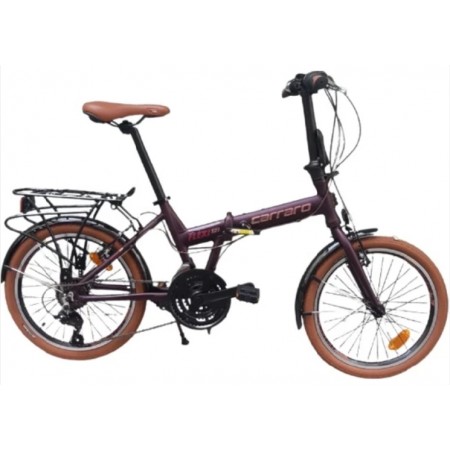 20J CARRARO FLEXI 121 21V VB KATLANIR BİSİKLET - MAT VİOLA BAKIR