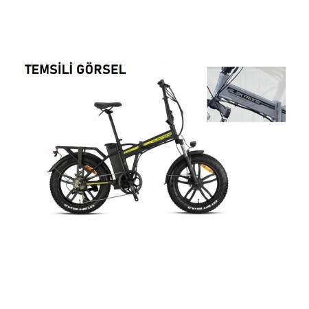 20J ELEKTRONE ZUMA 7V MD ELEKTRİKLİ KATLANIR BİSİKLET - NARDO GRİ SİYAH