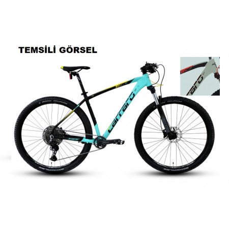 29J CARRARO BIG 2911 DAĞ BİSİKLETİ - MAT YEŞİL SİYAH KIRMIZI - 48 KADRO