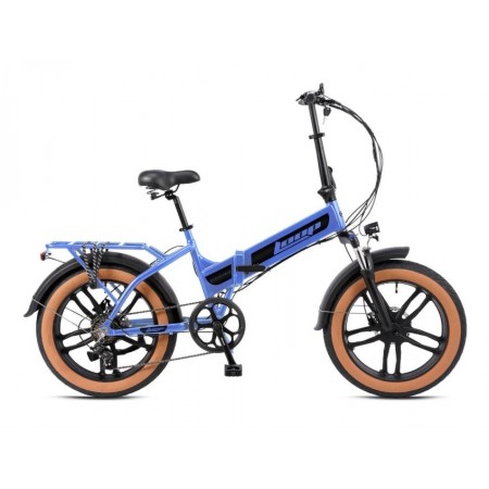 20J LOOP DISCOVERY 7V HD ELEKTRİKLİ KATLANIR BİSİKLET - MAVİ/FÜME