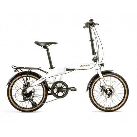 20J BİSAN FX3600 ALTUS KATLANIR BİSİKLET - BEYAZ TURUNCU