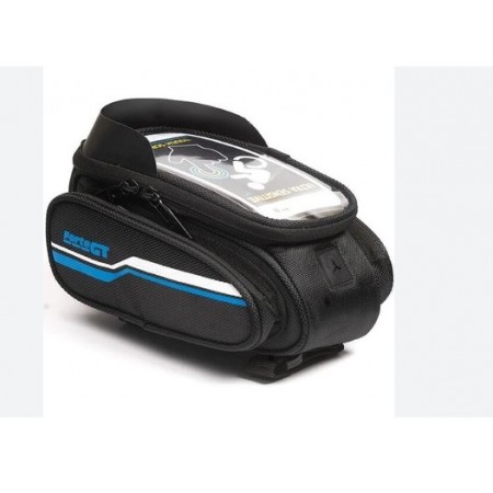 TEX XBYC-816 KADRO ÜSTÜ ÇANTA-TELEFON TUTUCULU - SİYAH MAVİ TEX XBYC-816 KADRO ÜSTÜ ÇANTA-TELEFON TUTUCULU - SİYAH MAVİ