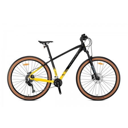29J KRON XC 300 HD 18V DAĞ BİSİKLETİ - SİYAH SARI FÜME - 43 KADRO