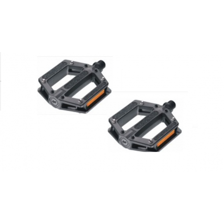 BRIVIGA PEDAL HF-859 CITY-/COMF. KAYDIRMAZ YÜZEY SİYAH 108x91mm 316g/pr